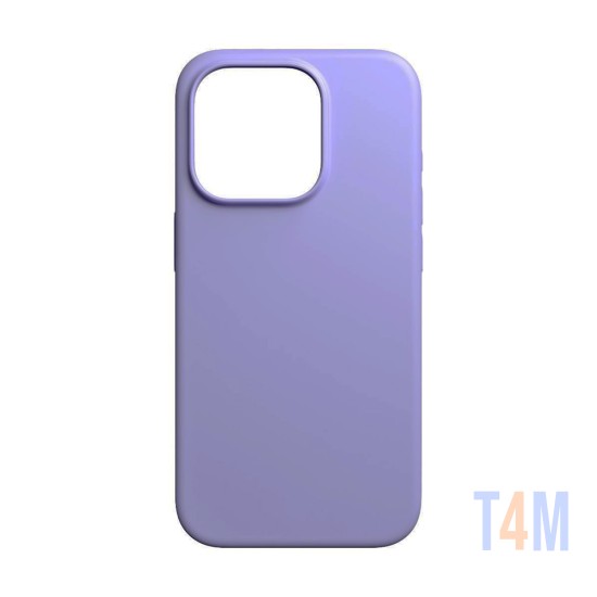 Silicone Case for Apple iPhone 15 Pro Purple